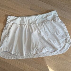 Free Fly White Skort